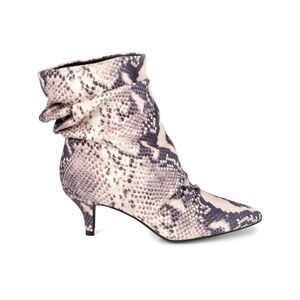 Journee Womens Jo Pull On Kitten Heel Booties
